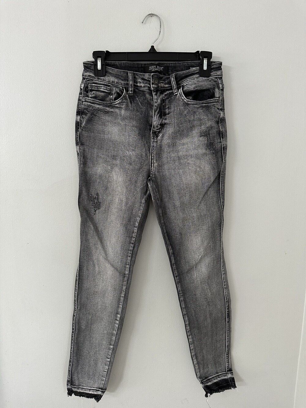 Judy Blue - Skinny Fit Dark Wash Black Denim Jeans Size 5/27